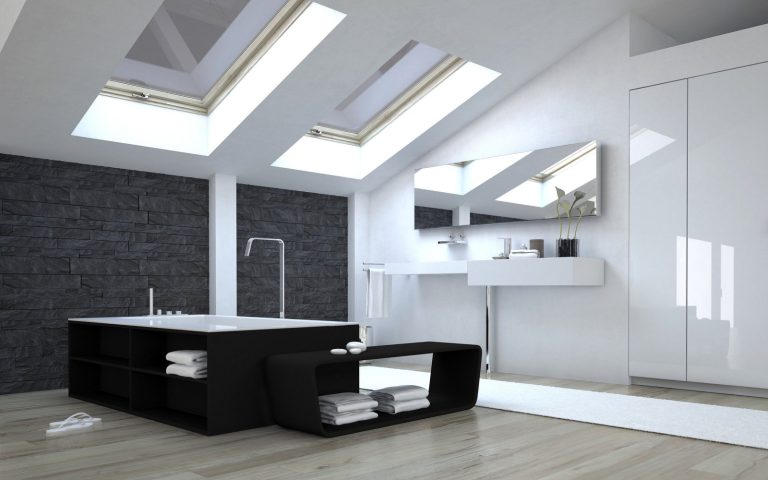 Aranżacja łazienki w minimalistycznym stylu  